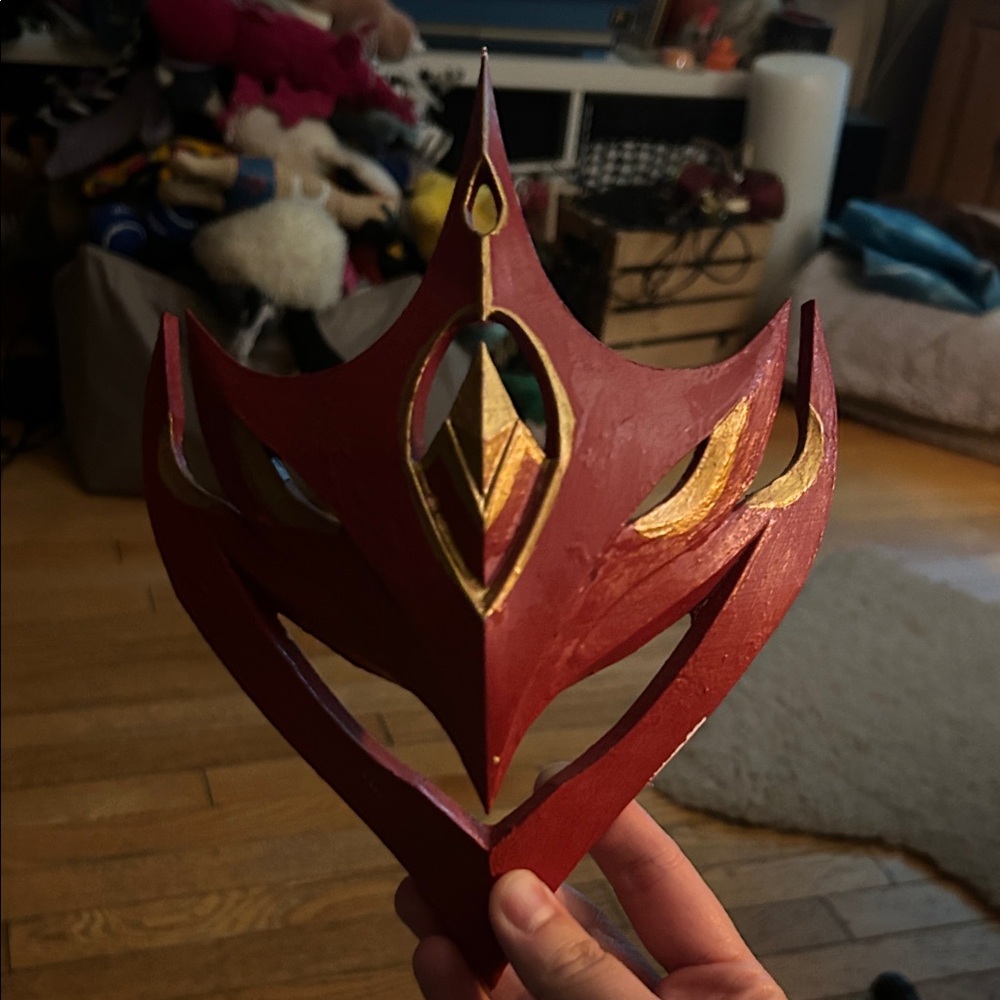 Genshin impact cosplay Tartaglia mask